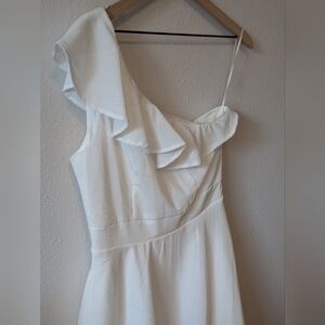 Miami One-Shoulder White Dress NWT Small